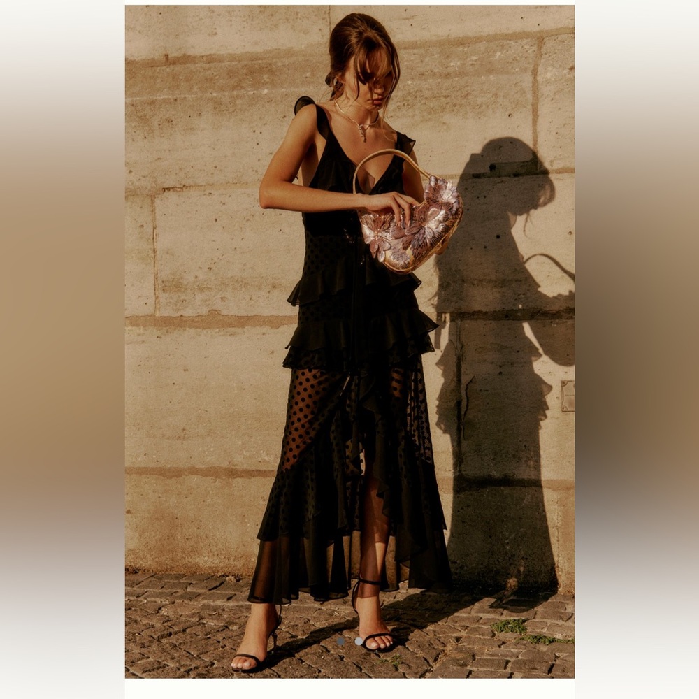 Endless Rose Dotty Maxi Dress